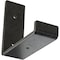 Ekena Millwork Steel Hanging Shelf Bracket, Antiqued Pewter 2"W x 6"D x 5 1/2"H BKTM02X06X05HSAPW - alternate 1